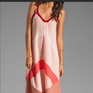 Maxi dress red pink Valentines!